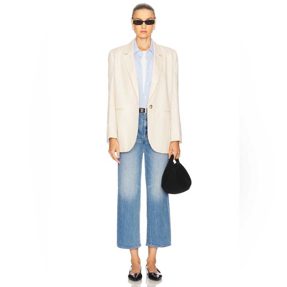 MOTHER The‎ Maven Mid-Rise Wide-Leg Jeans - Picture 14 of 14